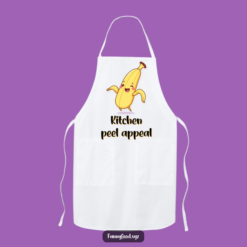 Funny Kitchen Banana Peeling Apron - Appeal Your Cooking Style Gift