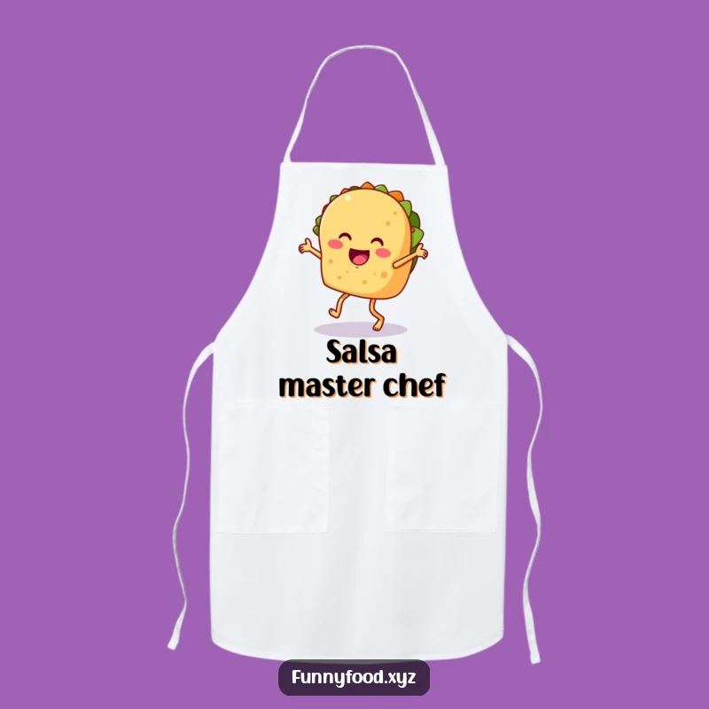 Funny Taco Fiesta Apron: Chef's Dance Wear, Perfect Humorous Gift
