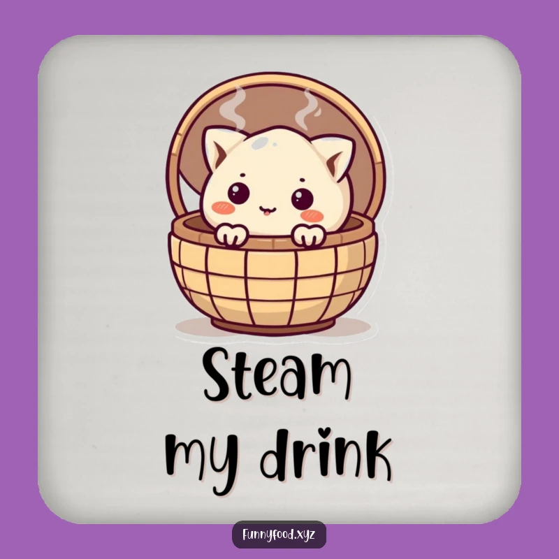 Funny Dumpling Coasters: Protect Surfaces with Adorable Charm