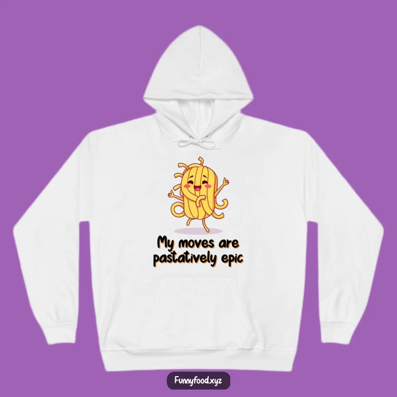 Funny Pasta Dance Hoodie: Cozy Laughs and Carb-Loaded Warmth
