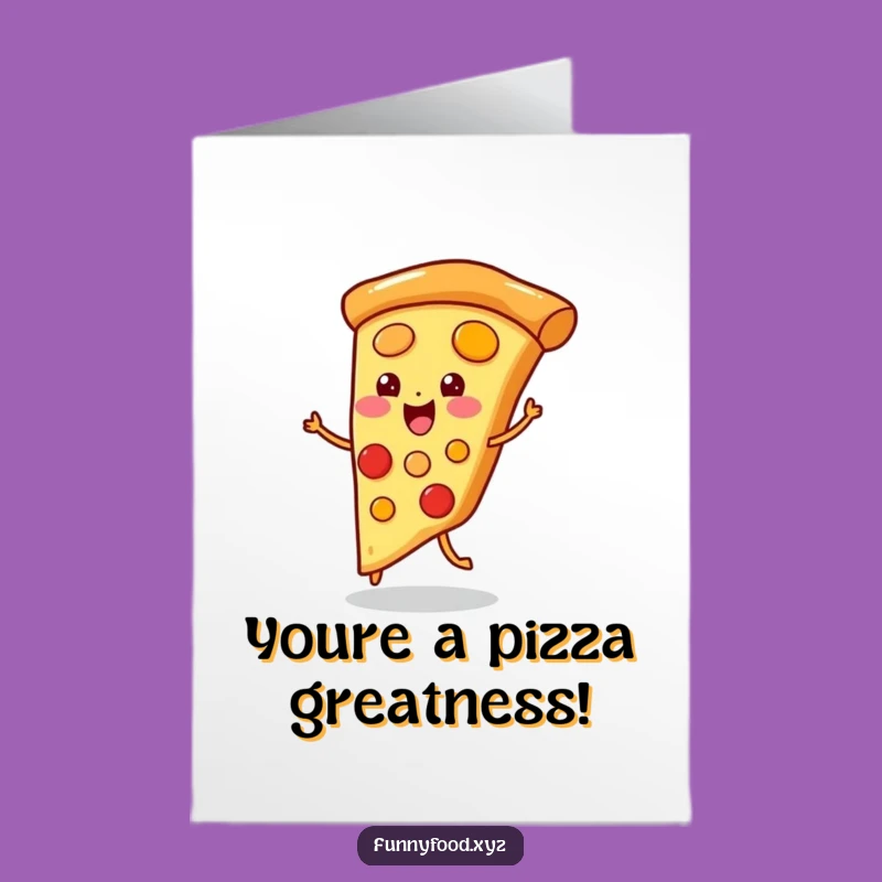Free Printable Congrats Card: Pizza's Victory Jig, Funny Downloadable Gift