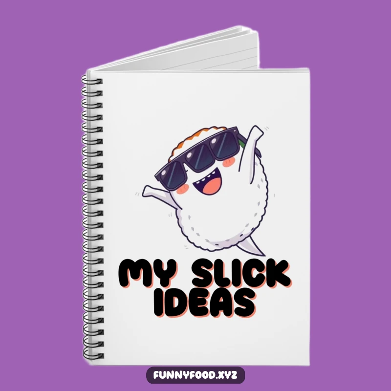Funny Sushi Backflip Notebook: Notes With Cool Moves, Perfect Gift