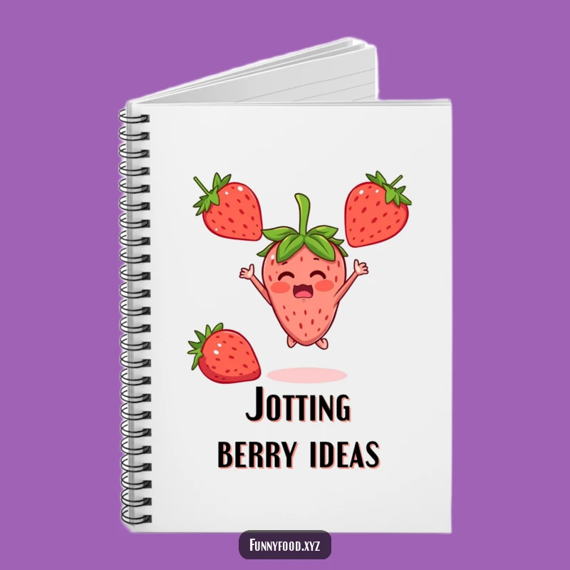 Funny Strawberry Jumper Notebook: Jot Down Ideas with Sweet Surprise and Style