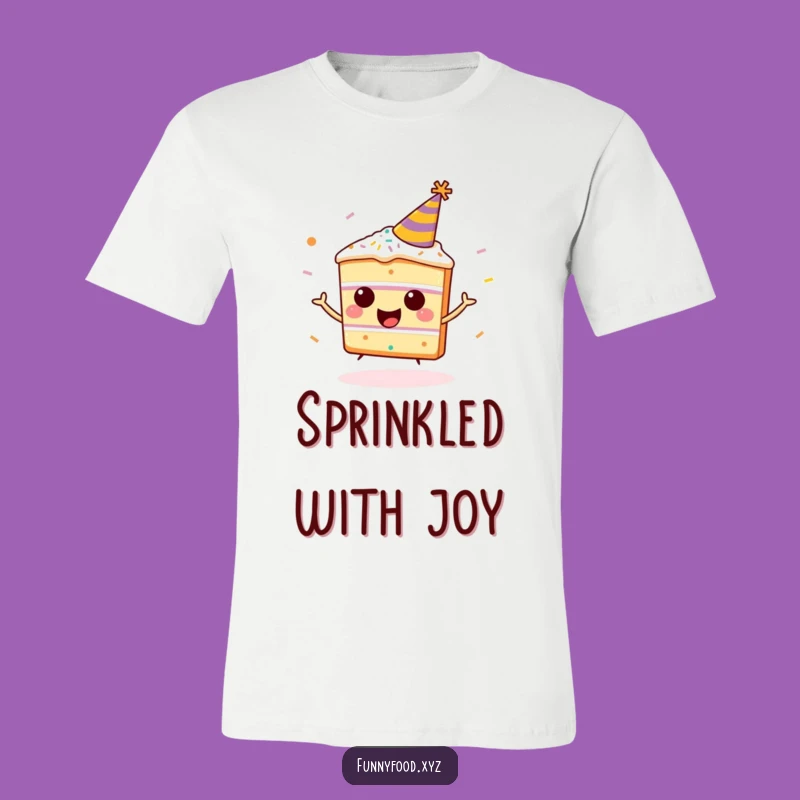 Funny Cake Party Time T-Shirt - A Hilarious Tee for Joyful Vibes
