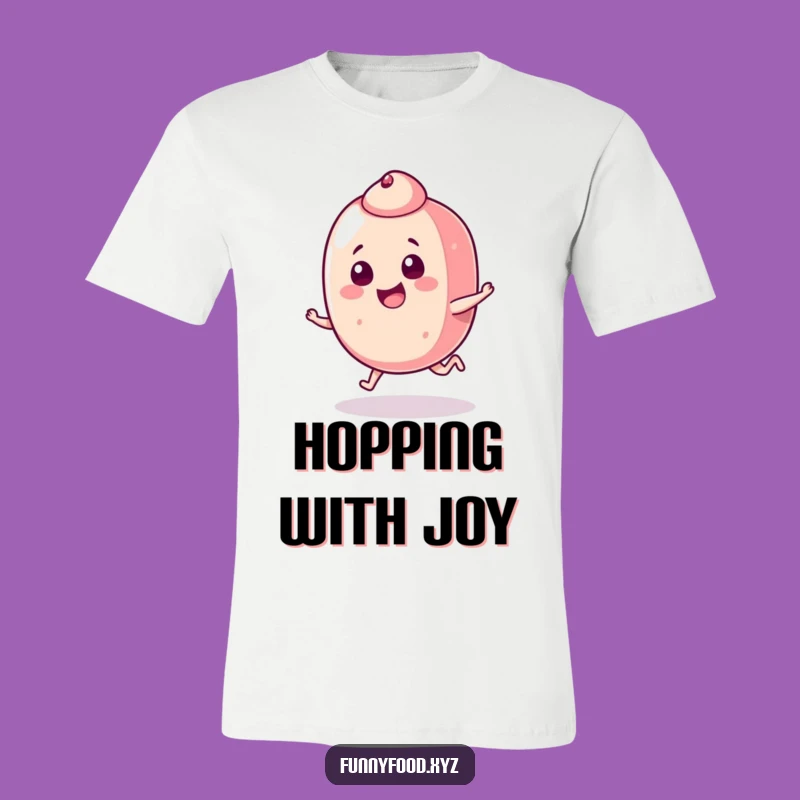 Funny Candy Hop T-Shirt: Whimsical Apparel and Comedic Treat Gift