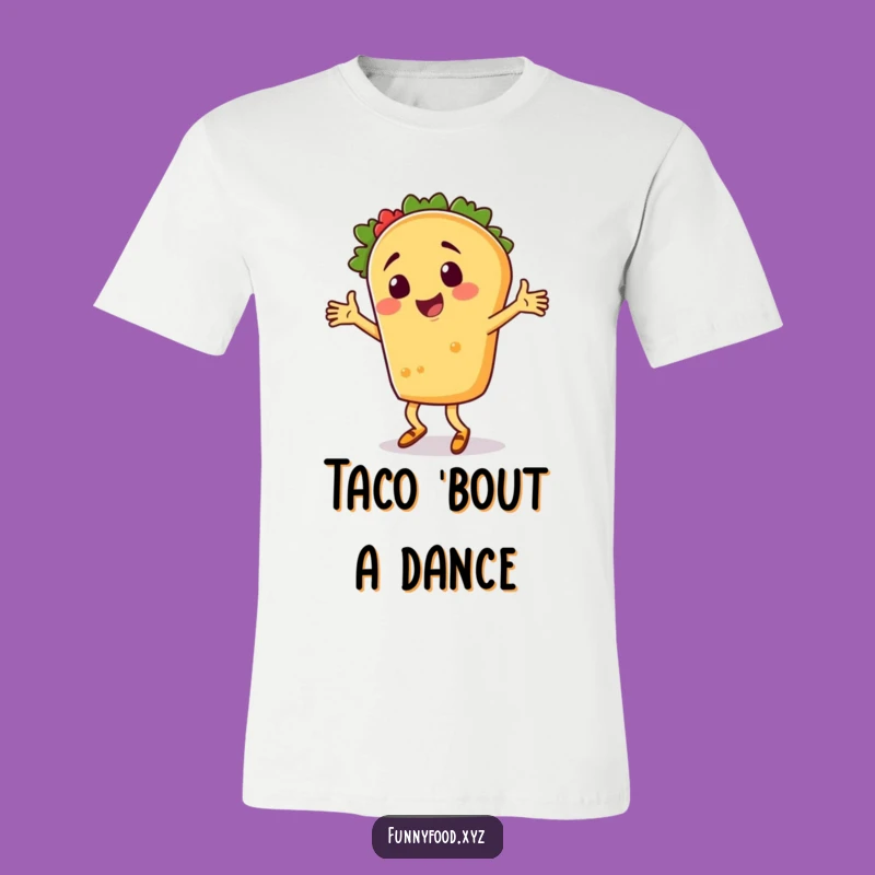 Funny Taco Dancer Shirt: Lively Mexican Fiesta Apparel for a Hilarious Statement