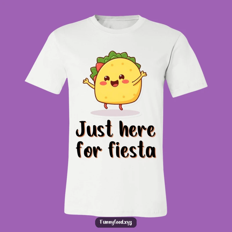 Funny Taco Dance T-Shirt: Wear Your Fiesta Spirit Proudly
