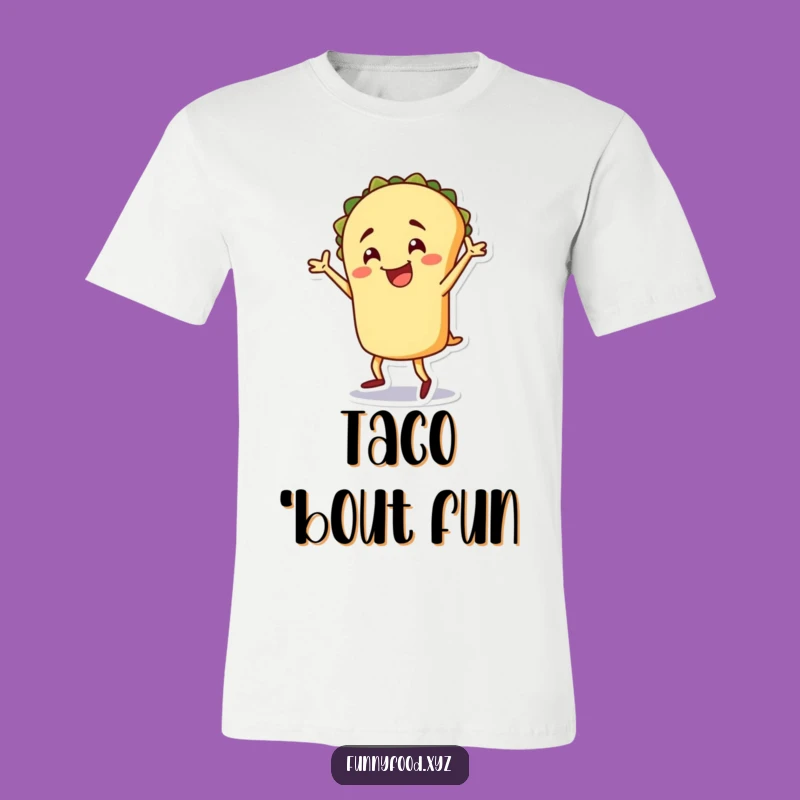Funny Taco Dance T-Shirt: Cheerful Taco Person Tee, Comfy & Hilarious Fiesta Gift