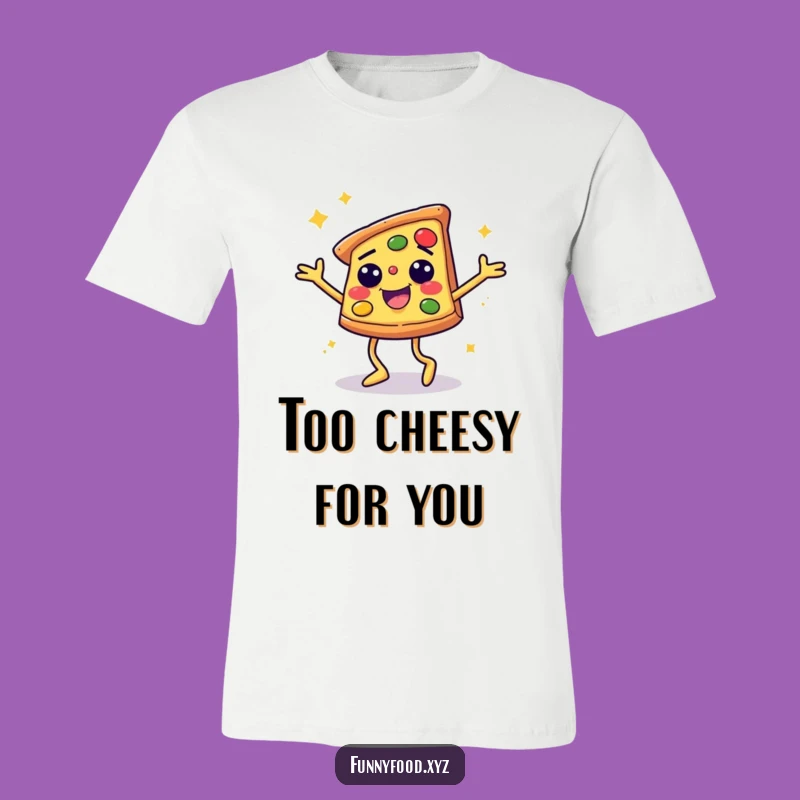 Funny Disco Pizza Slice T-Shirt: Wearable Fun for Foodies and Dance Enthusiasts