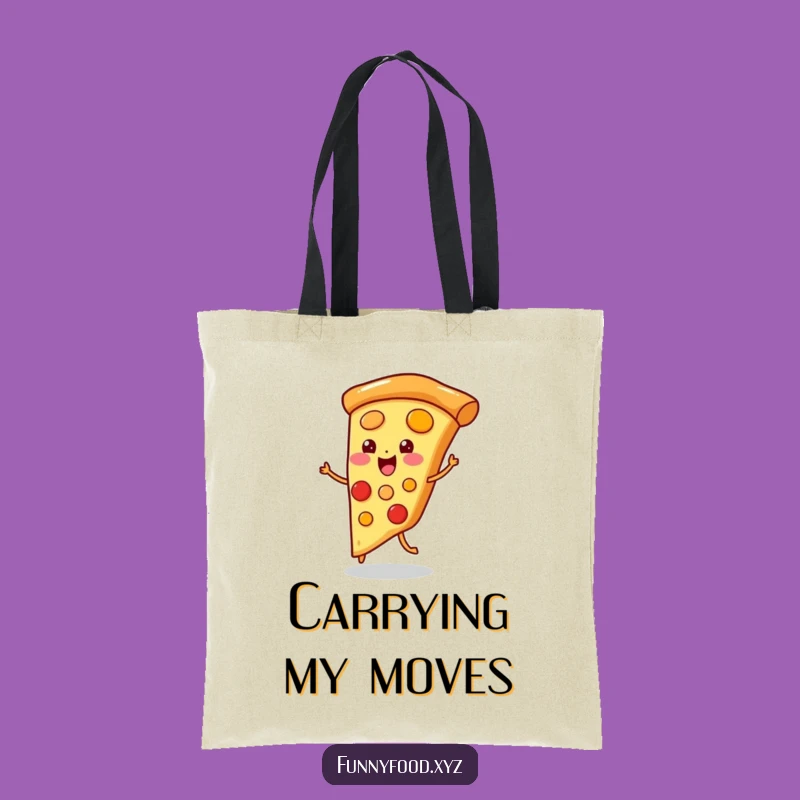 Funny Pizza Jig Tote Bag: Carry Your Laughs with This Hilarious Accessory!