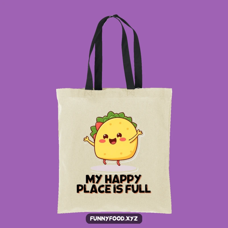 Funny Taco Dance Tote Bag: Carry Your Fiesta Everywhere